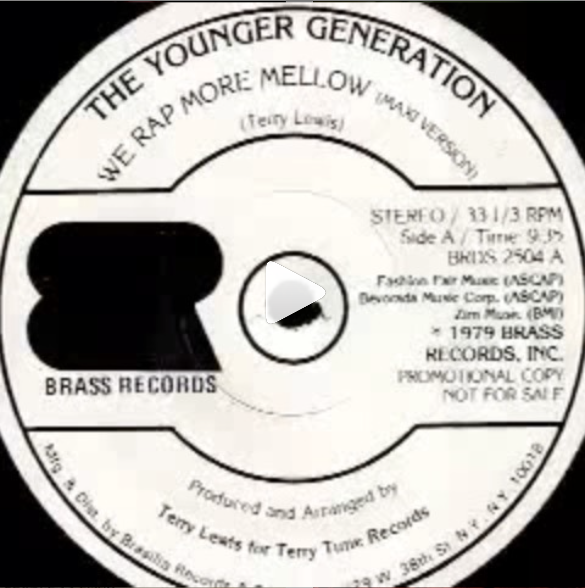 Younger Generation "We rap more mellow" 