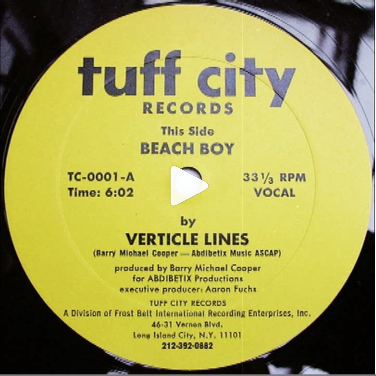 Vertical Lines "Beach Boy"